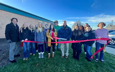 Salem County Career and Technical High School Cuts Ribbon on New Rain Garden
